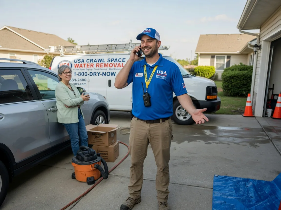 Crawl Space Water Removal Willow City, TX FAQs